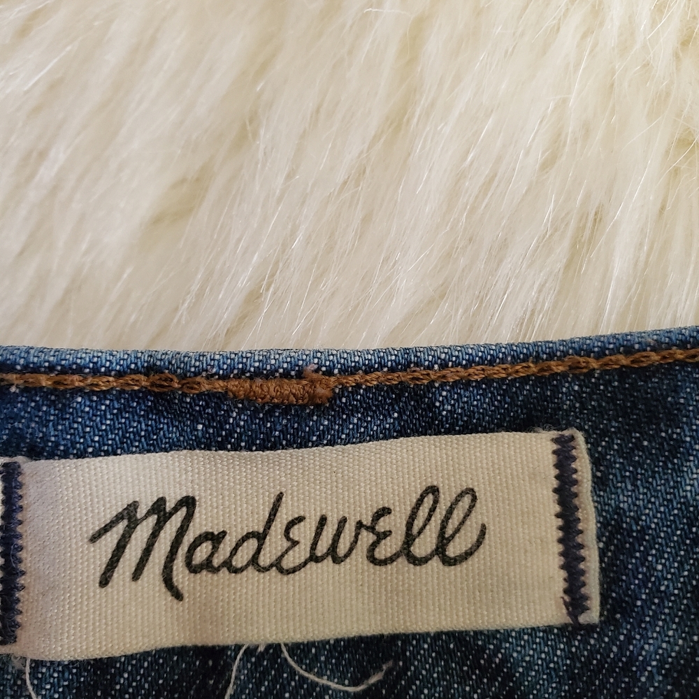 Madewell High Rise Slim Boyjean Eco Edition Size 24 - Picture 7 of 13